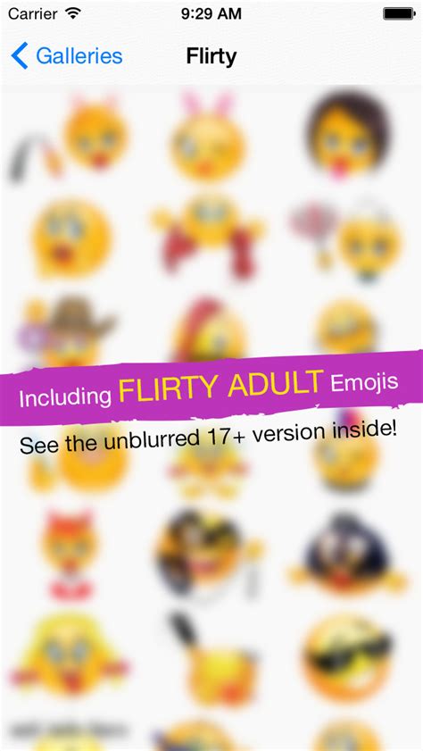 app shopper adult emoji icons romantic texting and flirty emoticons message symbols entertainment