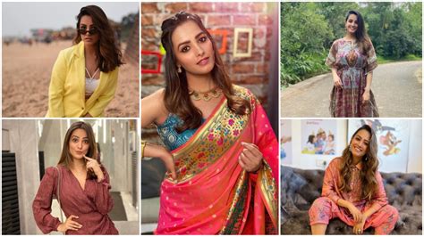 From The Super Traditional Look To A Casual Look Anita Hassanandani