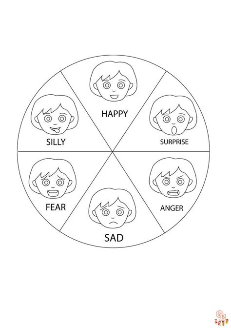 explore  world  emotions  emotions coloring pages