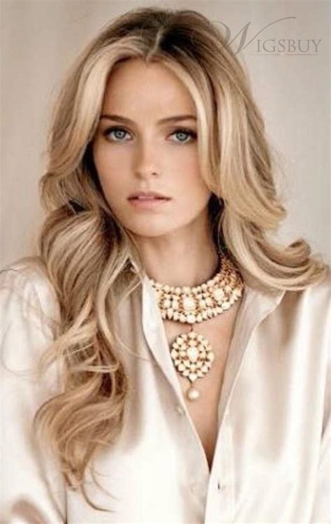 amazing natural curly blonde hair with black root 100