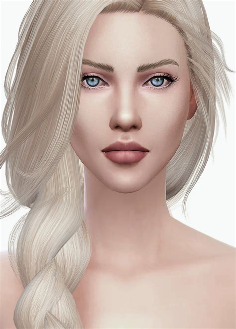 sims  ccs   skin  ms blue