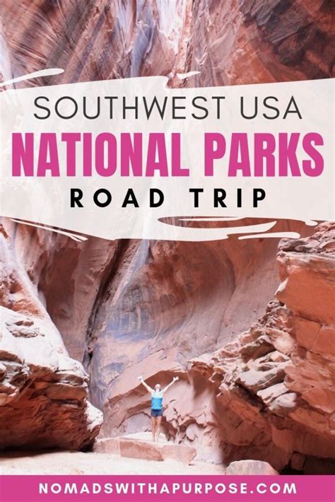 southwest national parks  road trip  canyons arches hoodoos