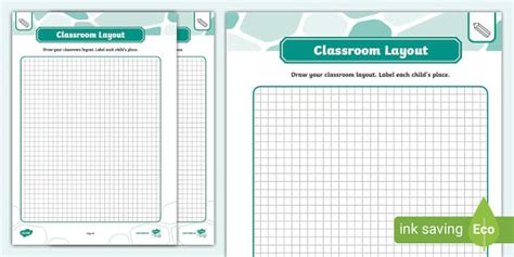 teacher planner classroom layout teacher  twinkl