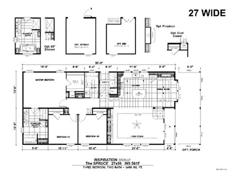 floorplan clayton homes floor plans manufactured home