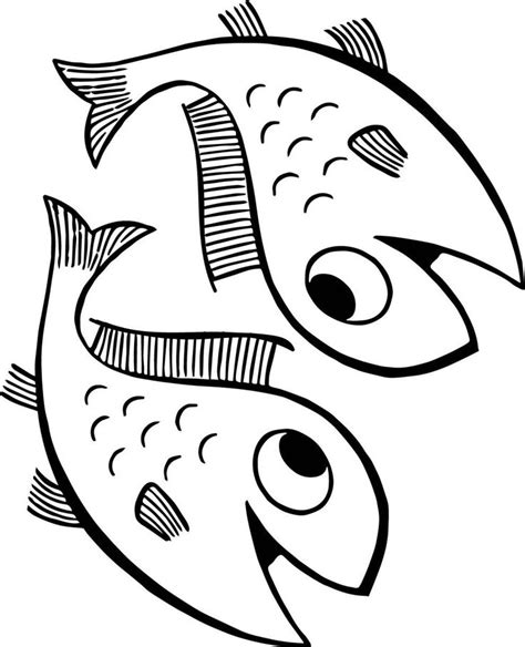 pin  ida orton  birthday fish coloring page coloring pages