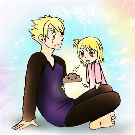 Laxus And Lucy Brother And Sister By Kurokonobasket123