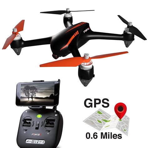 amazoncom force drones  camera  gps bw shadow mjx bugs  long range drone