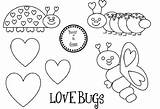 Bugs Bug Coloring sketch template