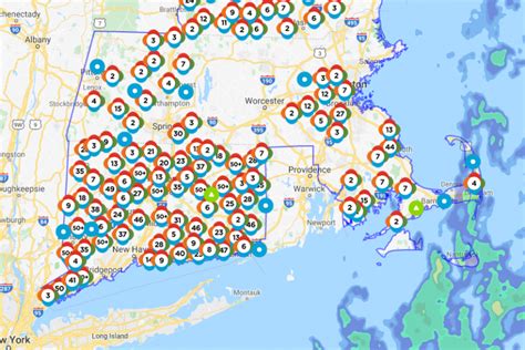 Eversource Outage Map 82 000 Connecticut Customers Lose
