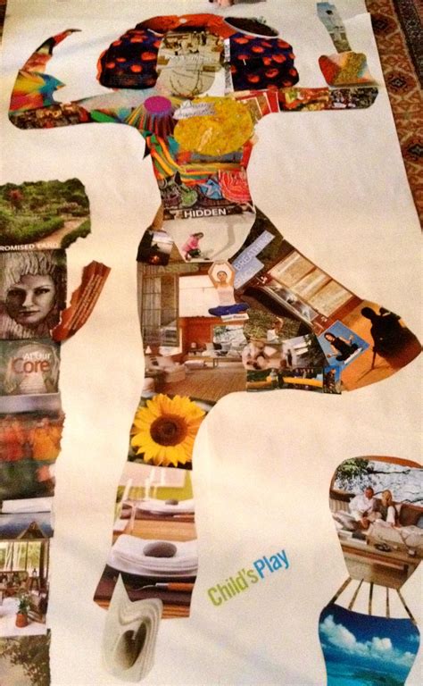 collage art therapy activities expressive art art therapy