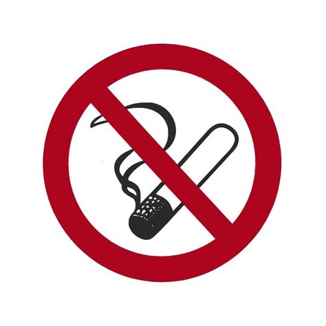 verbotsschild rauchen verboten   cm
