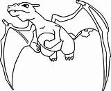 Charizard Pokemon Coloring Mega Pages Printable Color Print Excellent Getcolorings sketch template