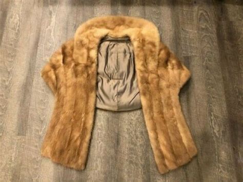 fur label authority  fur shawl ebay