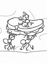 Ants Ant Fourmi Picnic Coloriage Insects Designlooter Daycare Getdrawings Coloriages sketch template