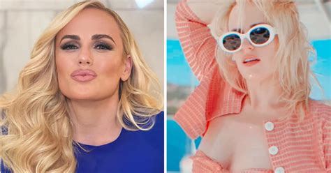rebel wilson sizzles in tight bikini after 35kg weight loss inspiration