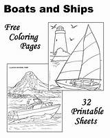 Coloring Pages Boat Boats Sheets Printable Kids Things Nautical Raisingourkids Go Choose Board sketch template