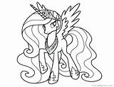 Cadence Pony Coloring Little Pages Princess Getcolorings Printable Color Print sketch template