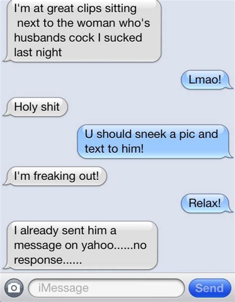 cuckold text messages from wife