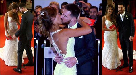 lionel messi gets married in hometown inside pics who s