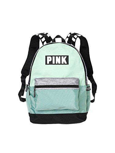 Victorias Secret Pink Campus Backpack Mint White Pink