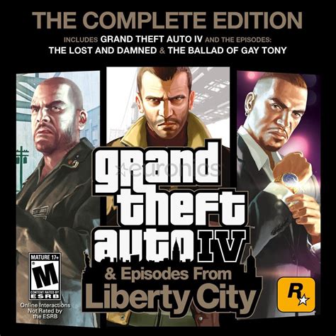 Playstation 3 Game Grand Theft Auto Iv The Complete Ed