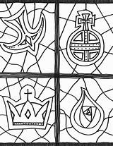 King Christ Clip Sunday Coloring Pages Bulletin Covers Sheet Clipground sketch template