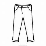 Jeans Pantalones Ausmalbilder sketch template