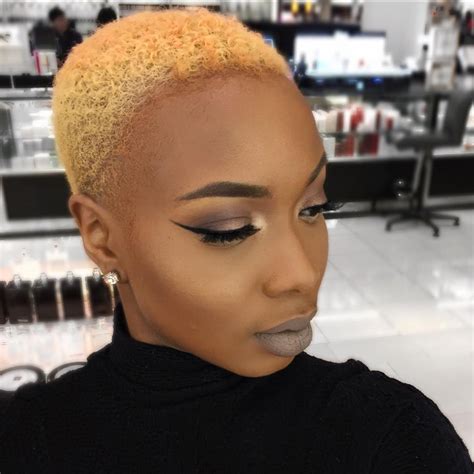 shaved hairstyles for black women essence