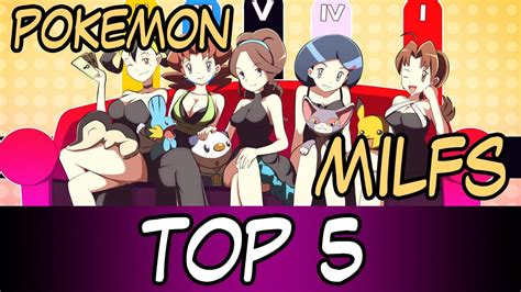 Top 5 Milfs De Pokemon Youtube