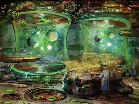 sci fi fantasy art artwork science fiction futuristic original