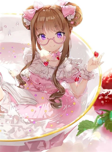 163 Best Images About Anime Girls Glasses On Pinterest