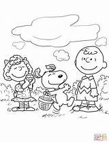 Charlie Coloring Pages Brown Characters Printable Easter Color Peanuts Getcolorings Print sketch template