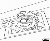 Coloring Pages Fredricksen Oncoloring sketch template