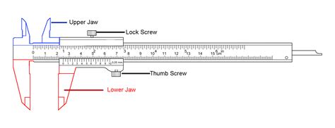 part   vernier calipers     measure