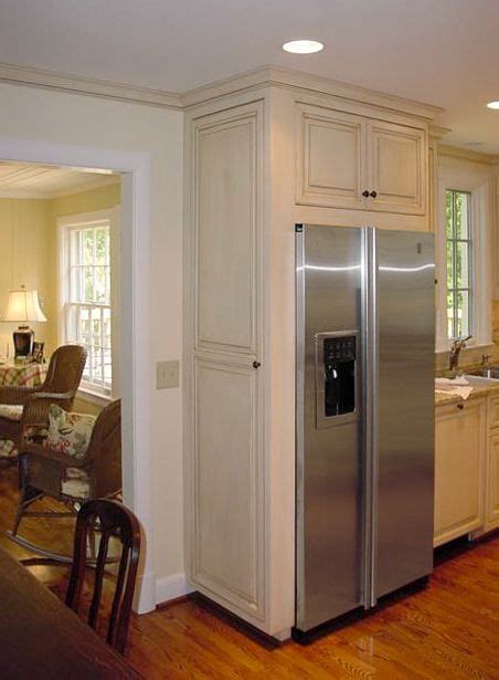 refrigerator cabinet ideas  pinterest diy storage