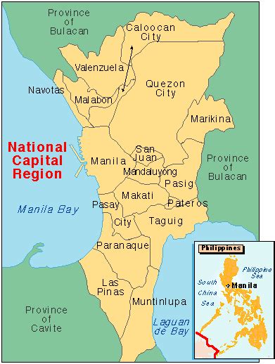 Manila Map