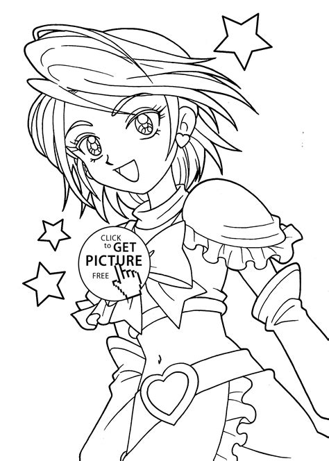 cute anime girls coloring pages home family style  art ideas
