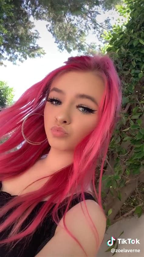 Yom8k8 [video] In 2020 Pink Hair Dyed Red Hair Hair Color Pink