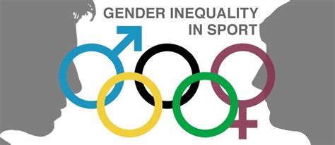 Gender Inequality In Sports Women In Sports Gender