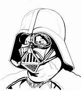 Vader Darth Wars Coloring Star Drawing Mask Helmet Printable Pages Lineart Deviantart Drawings Clipart Template Getcolorings Print Maske Vade Kids sketch template