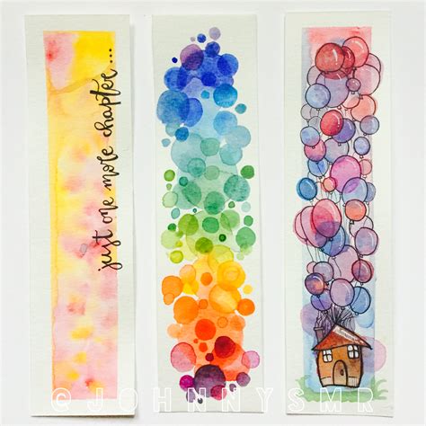 watercolour bookmarks creative bookmarks watercolor bookmarks art