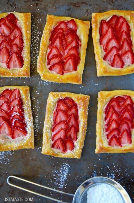 taste  ingredient strawberry breakfast pastries