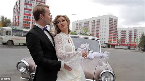 russian bride and her groom sexy porno pics