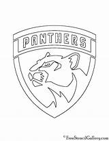 Panthers Florida Logo Nhl Stencil Panther Coloring Pages Drawing Carolina Freestencilgallery Getdrawings Pumpkin Search Kids Carving Again Bar Case Looking sketch template
