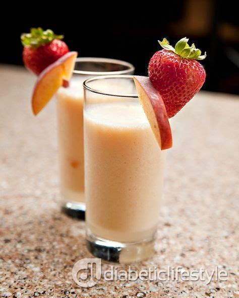peach smoothie recipe diabetic smoothie recipes diabetic smoothies