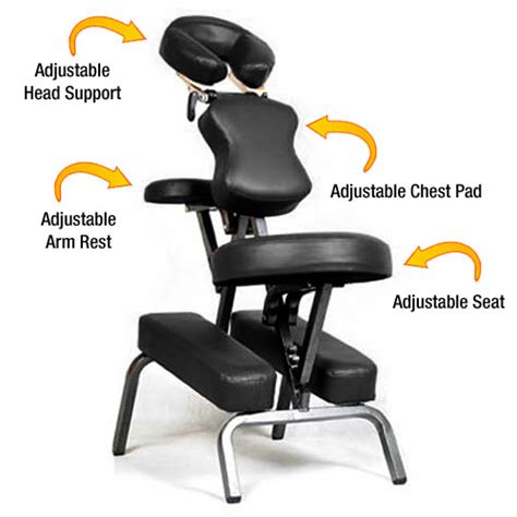 Ataraxia Deluxe Portable Folding Massage Chair W Carry