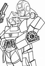 Transformers Coloring Pages Ironhide Starscream Chromia Ridel Lines 2007 Popular Deviantart Getcolorings Kids Colorin Pedicure Nail sketch template