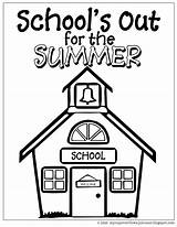 School Summer Coloring Back Schools Kidding Wishful Thinking Vacation Too Much Had Little Just sketch template