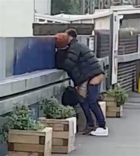 shameless couple have sex in broad daylight at busy london train