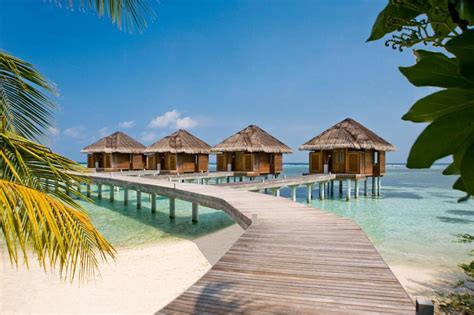 lux maldives water bungalows wallpaper colorful wallpaper better
